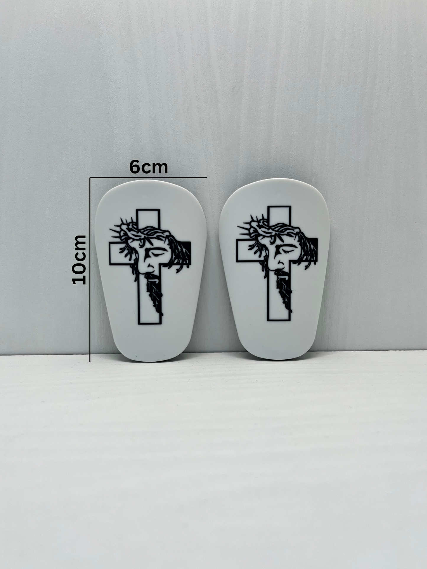 Anointed Athlete White Shin Pads  |Mini Small|