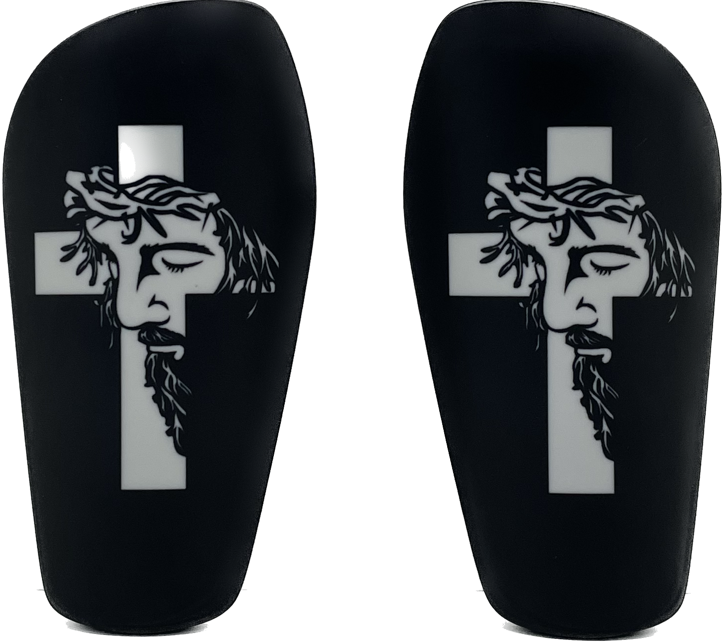 Anointed Athlete Black Shin Pads
