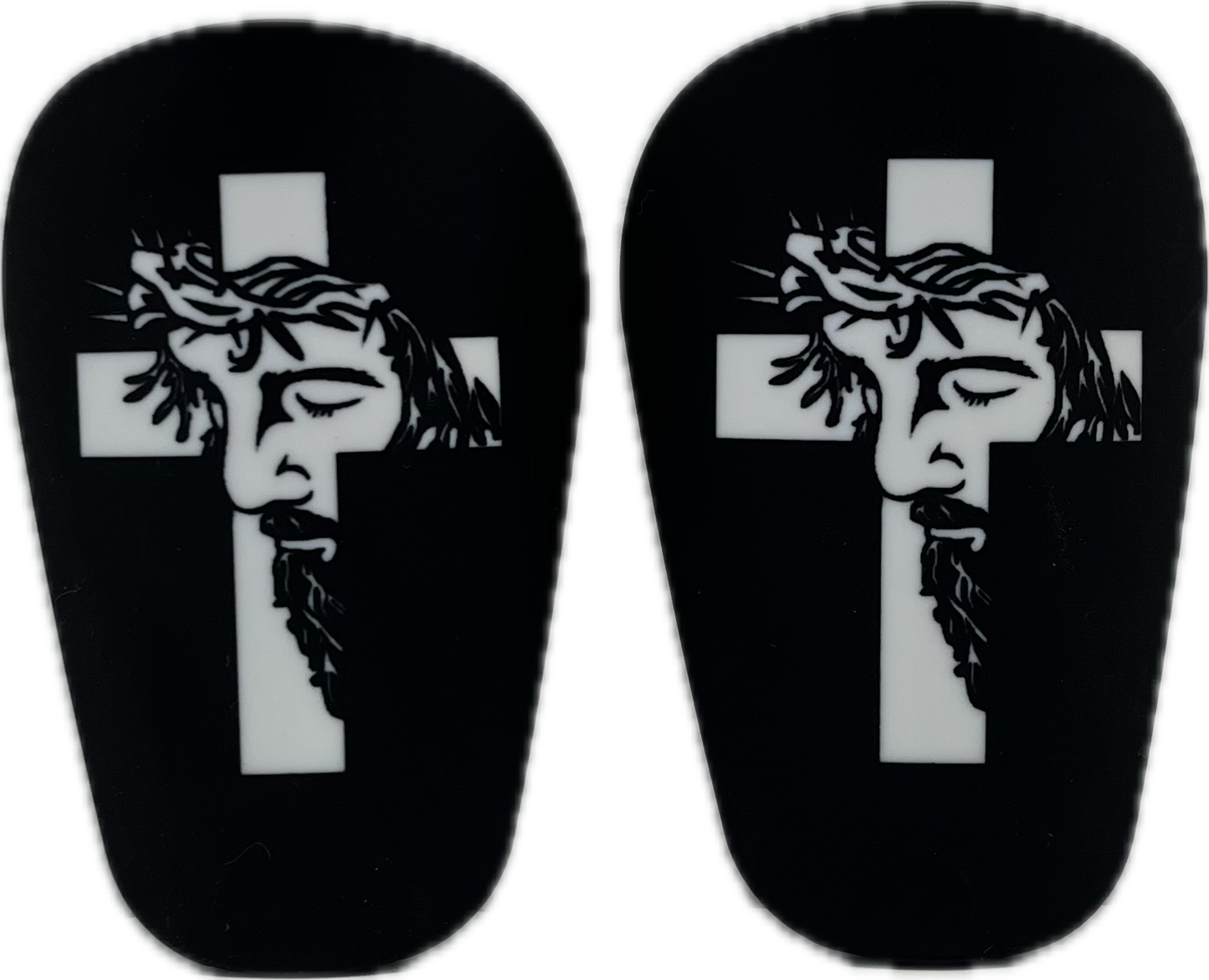 Anointed Athlete Black Shin Pads |Mini Small|