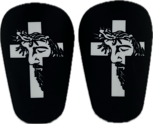 Anointed Athlete Black Shin Pads |Mini Small|