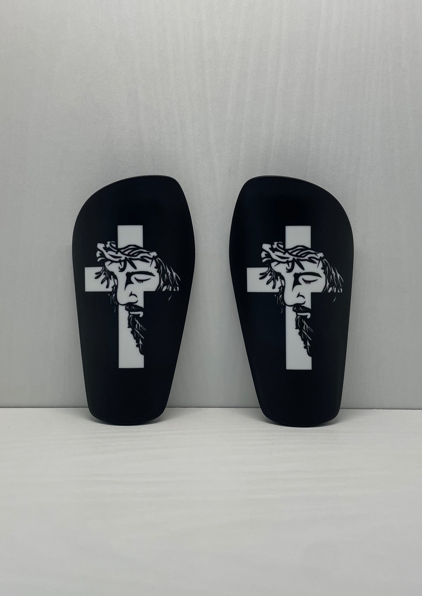 Anointed Athlete Black Shin Pads